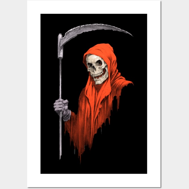 Red Death Wall Art by Paul_Abrams